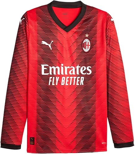 【正規品】ACミラン（ACmilan）23/24 Puma公式 AC Milan 23/24 Men's Replica Home Jersey | PUMA